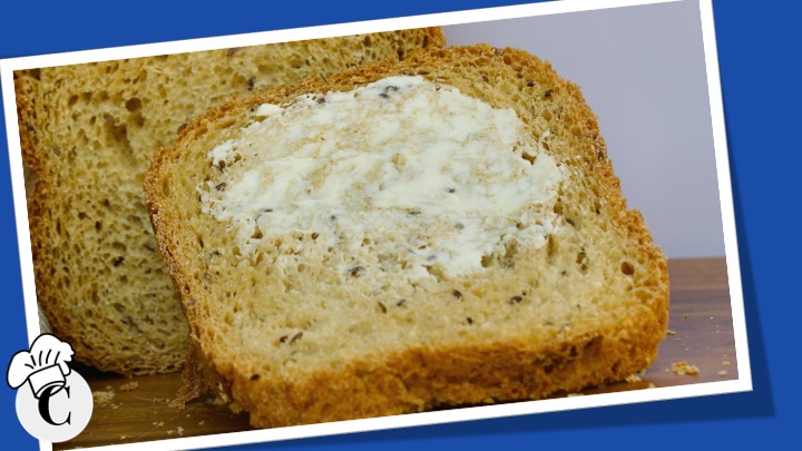 Flax Whole Wheat Bread