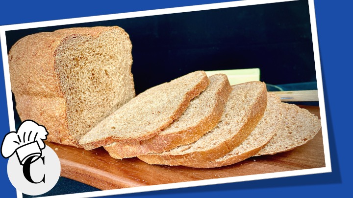 Fluffy Whole Wheat Bread in a Bread Machine